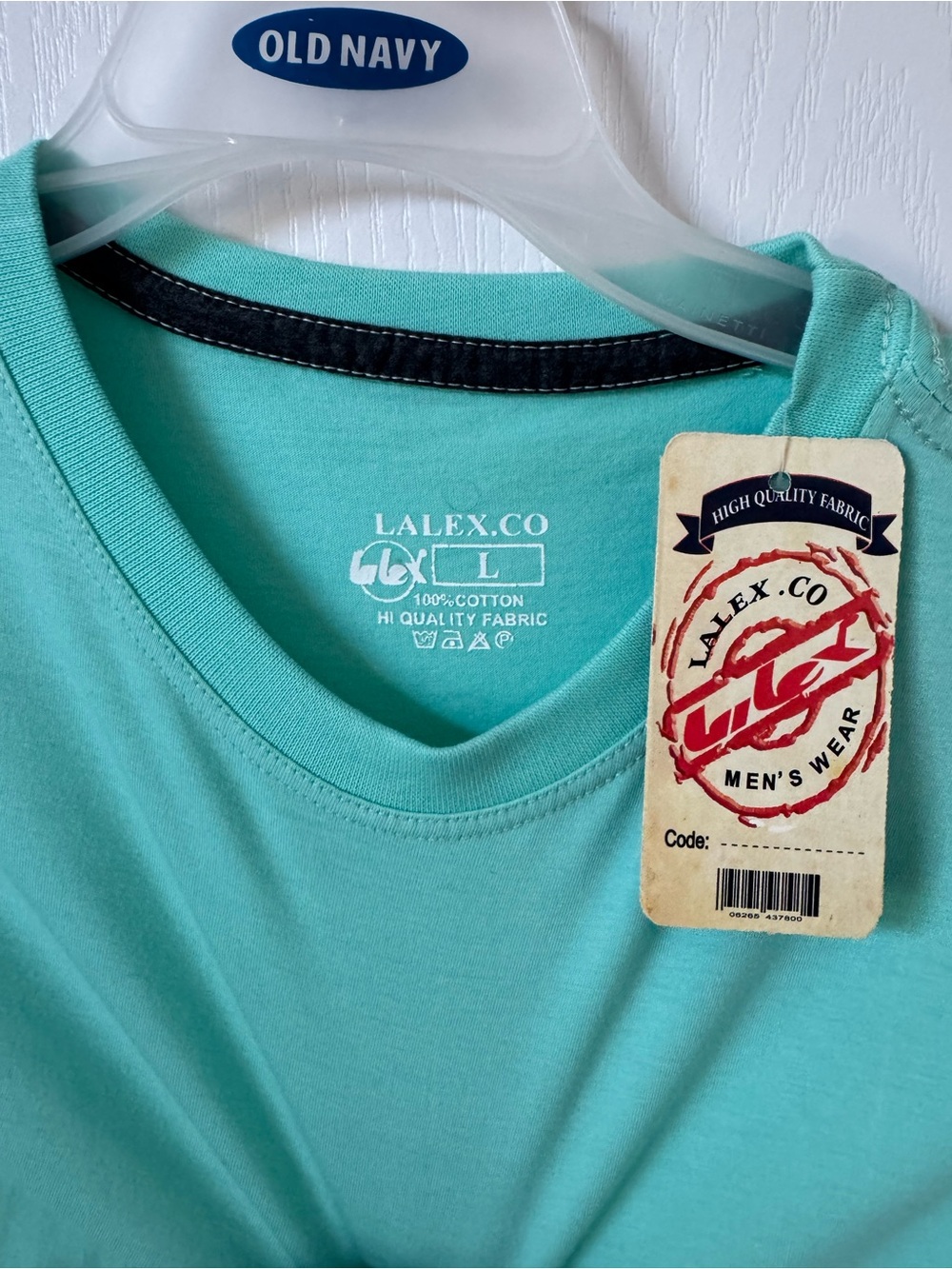 Inspo Short‑Sleeve Pocket Tee in Teal Green - Picture 2 of 3